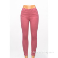 Jeans rosa personalizzato all&#39;ingrosso